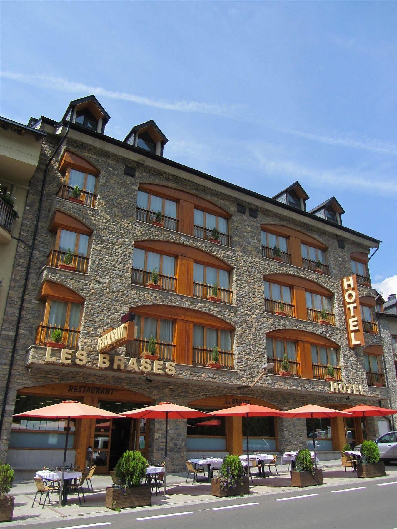 Hotel Restaurant Les Brases Сор Екстер'єр фото